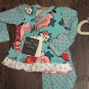 Matilda Jane Layette set (top and bottom)